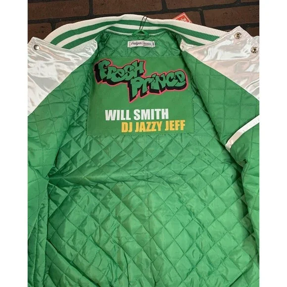 FRESH PRINCE OF BEL-AIR Headgear Classics White Streetwear Jacket~Never Worn~ XL